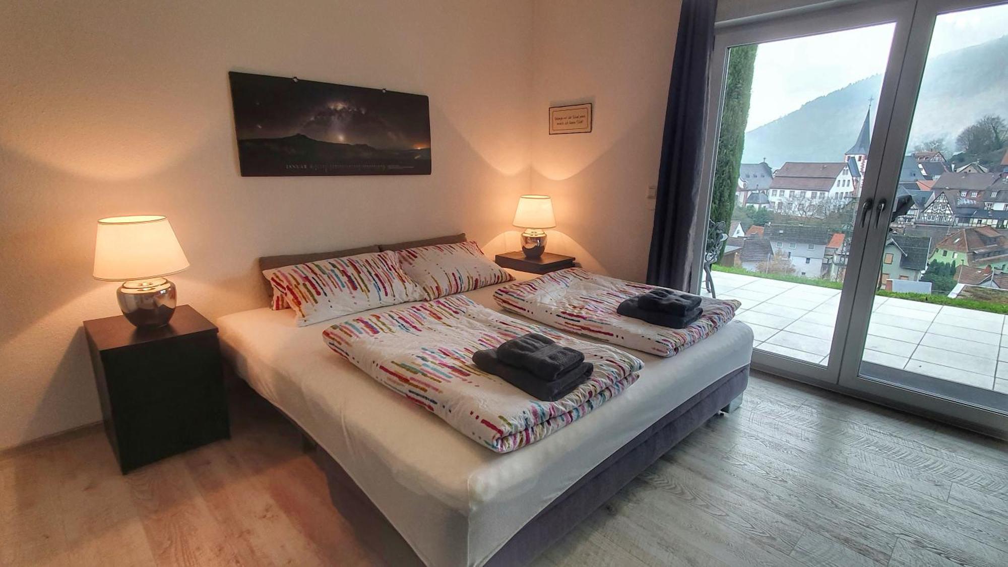 Ferienwohnung Casa Rossa Neckarsteinach Esterno foto